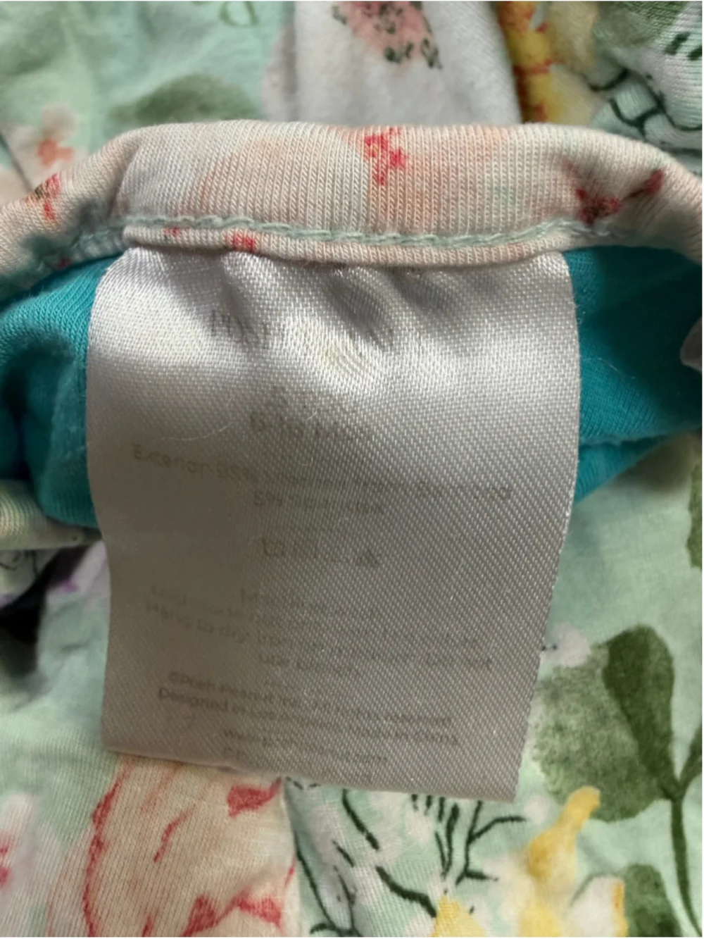 Posh Peanut Baby Floral Sleep Sack 6-18 Months Green Multicolor 0.5 tog